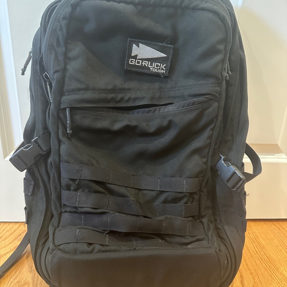 GORUCK Tough Black Backpack